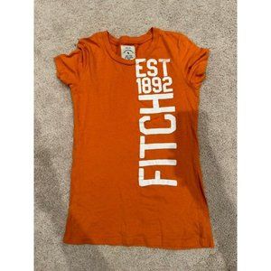 Orange Abecrombie and Fitch Tee